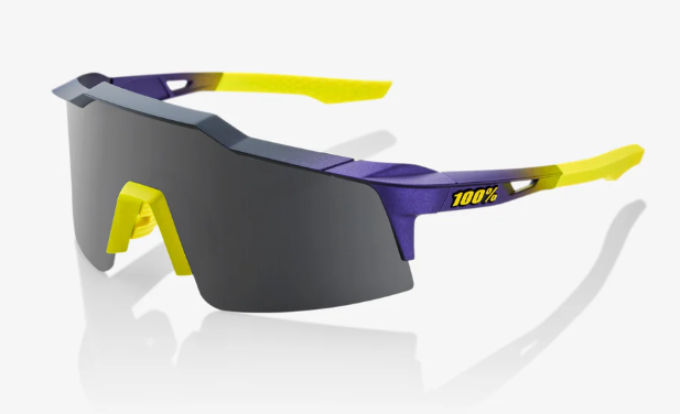 100% - Speedcraft SL Matte Metallic Digital Brights - Smoke Lens