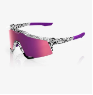 100% - SC LE Elly 3 White Venom HiPER Dark Purple Mirror Lens