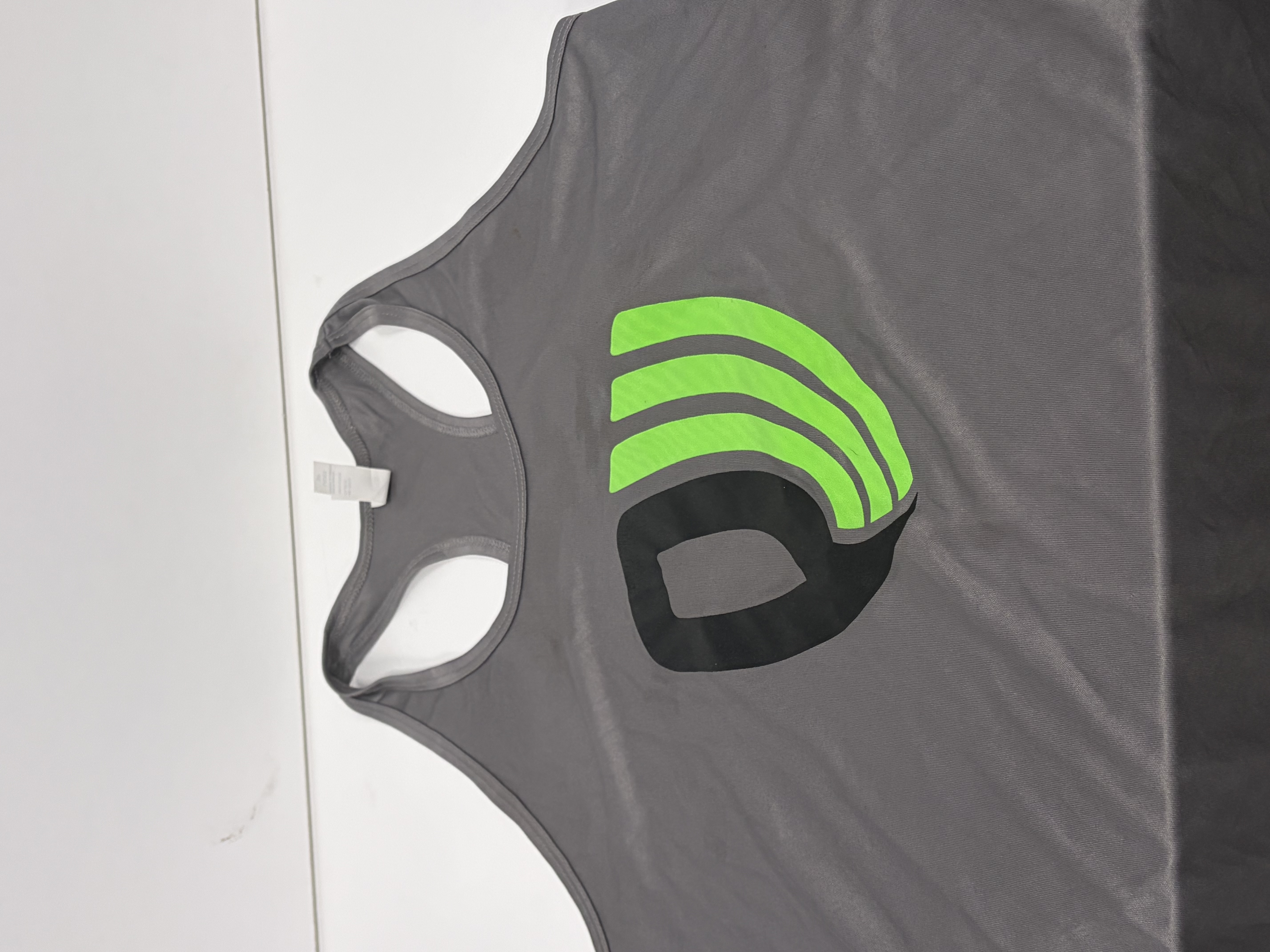 Gray Tank-Top / Black & Green PW Logo