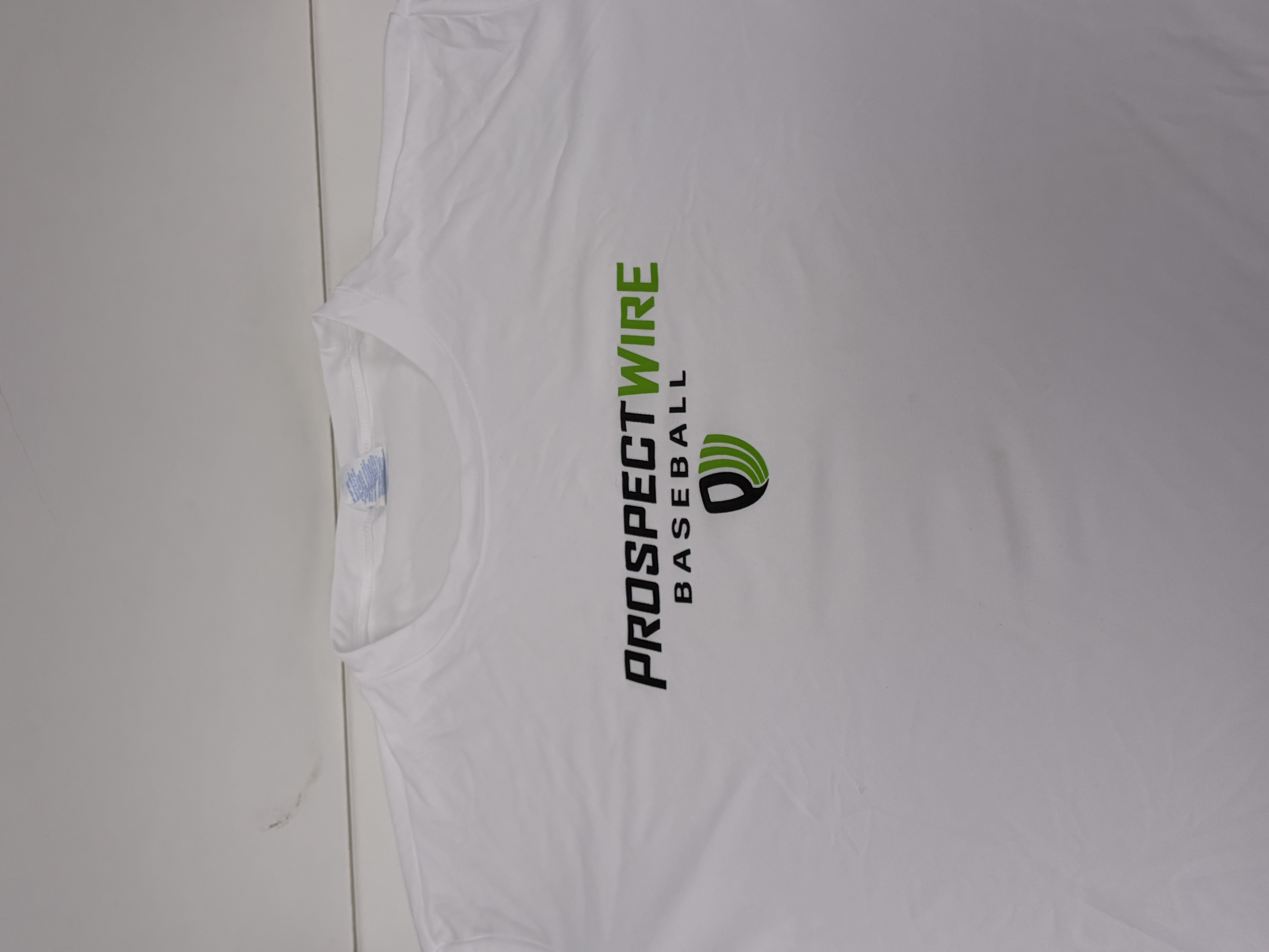 IMG - White SS T-Shirt / Black & Green PW Script & Logo