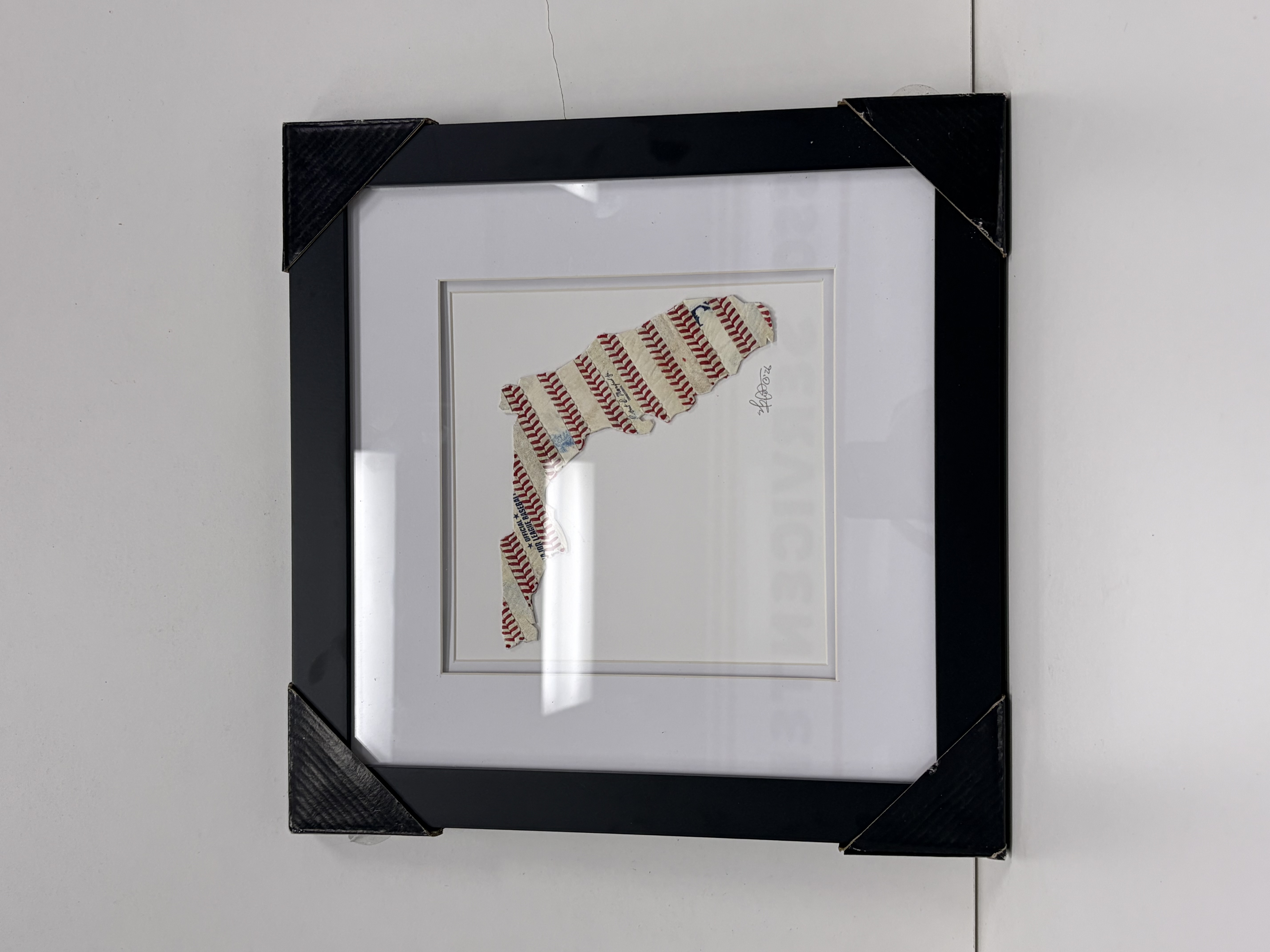 Baseball Seams - Picture Frame / State of FL Design