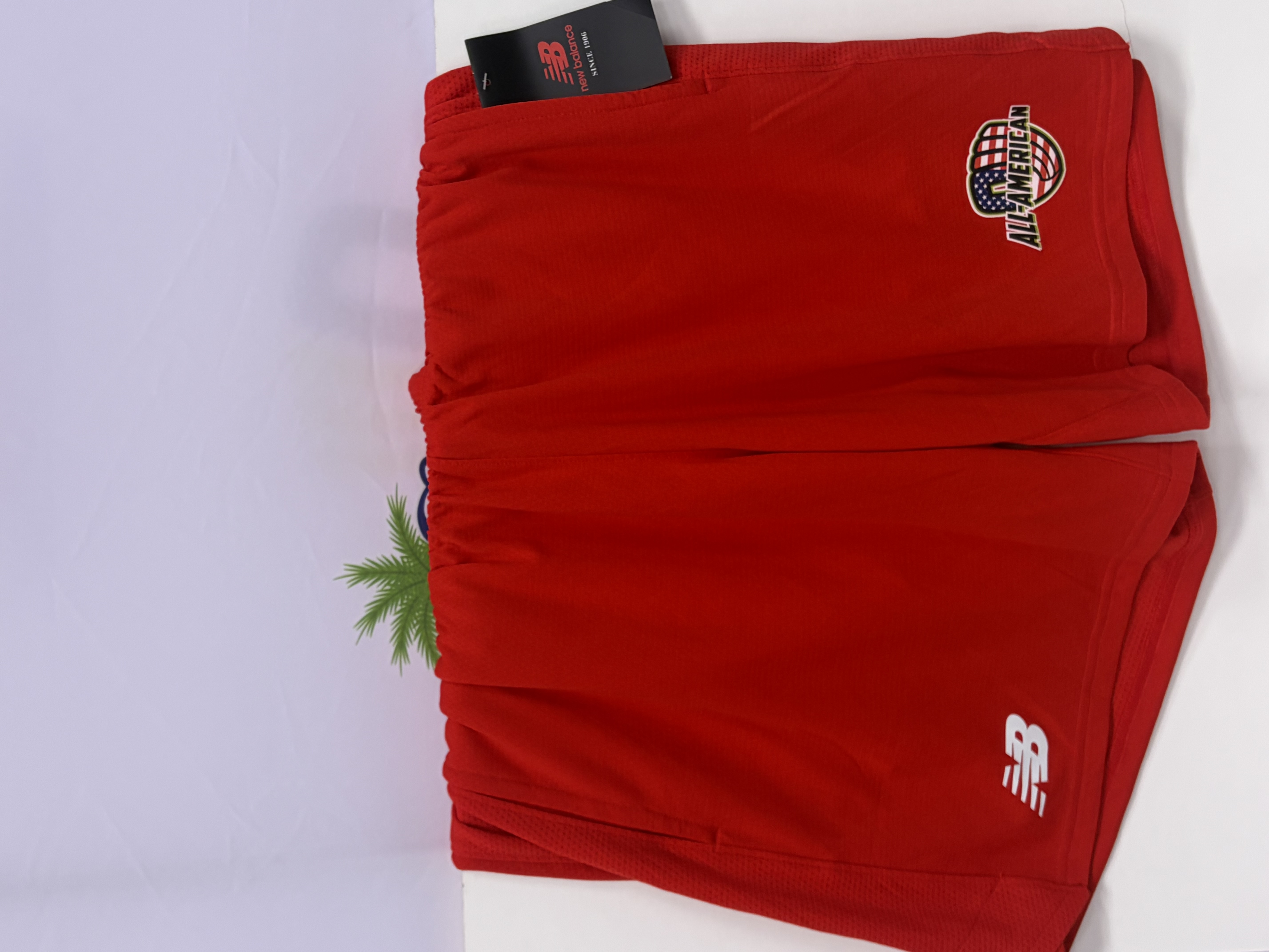 Red Shorts / All-American PW Logo / New Balance