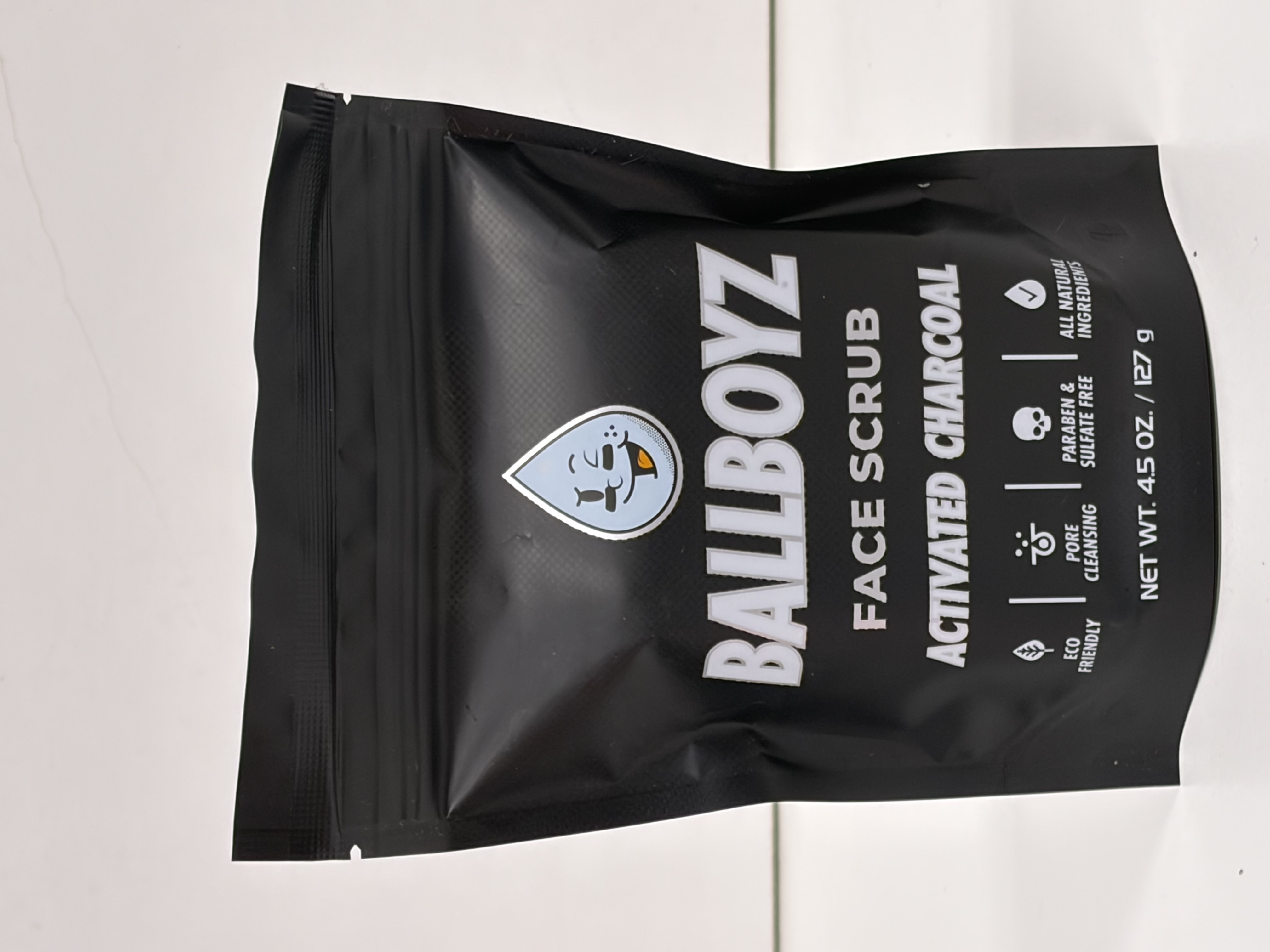 Ballboyz - Face Scrub - Activated Charcoal