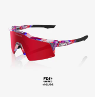 100% - SC SL LE FDJ Gloss Translucent Red / Blue HiPER Red ML