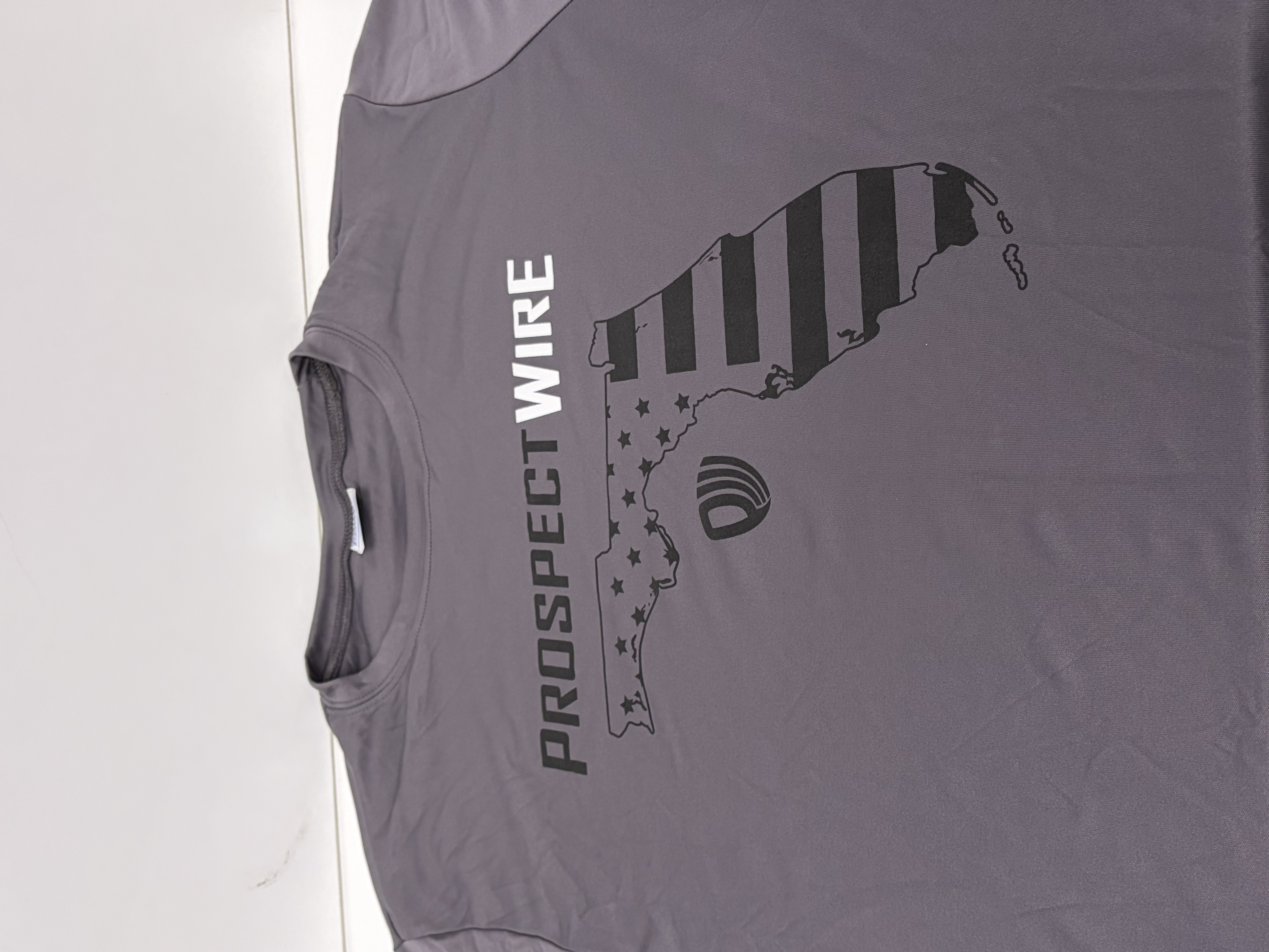 IMG - Gray SS T-Shirt / Black & White FL & PW Logo