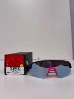 SLENDALE YOUTH Matte Black/Pink HiPER Blue Multilayer Mirror Len