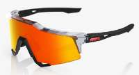SC Polished Translucent Grey & Matte Black HiPER Red Mirror Lens