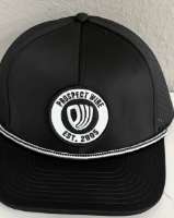 Black w/ White Circle PW Logo & Rope