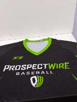 Lime Green & Black SS Jersey / Green & White Script PW Logo - "3
