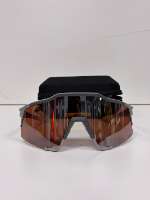 SPEEDCRAFT Soft Tact Stone Gray HiPER Crimson Silver Mirror Lens