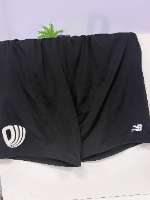 Black Shorts / White PW Logo / New Balance