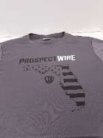 PW SS / Gray / Black & White Script PW Logo / Black State of FL 