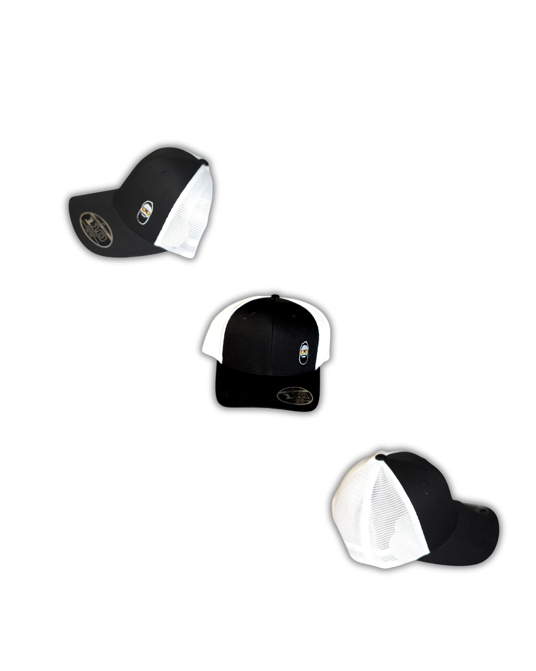 JBJ Trucker Hat - Black and White